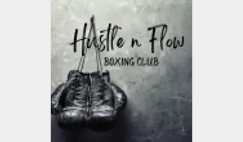 Hustle N Flow Boxing Club logo